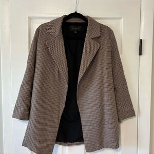 Ann Taylor Houndstooth Blazer